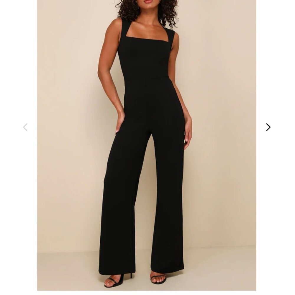 Enticing Endeavors Black Jumpsuit